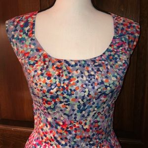 Max and Cleo polka dot dress with pockets